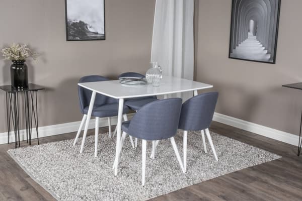 Matgrupp Polar med stolarna Velvet