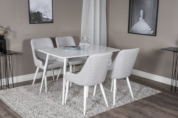 Matgrupp Polar med stolarna Plaza