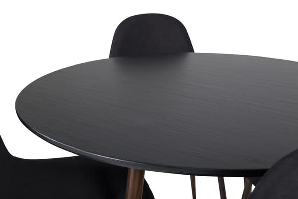Matgrupp Plaza med stolarna Polar