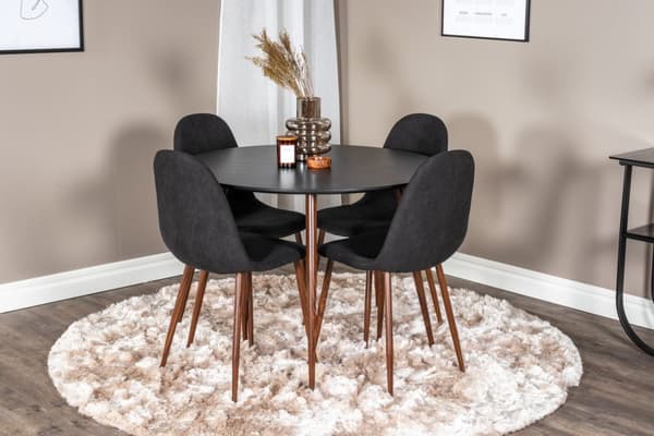 Matgrupp Plaza med stolarna Polar