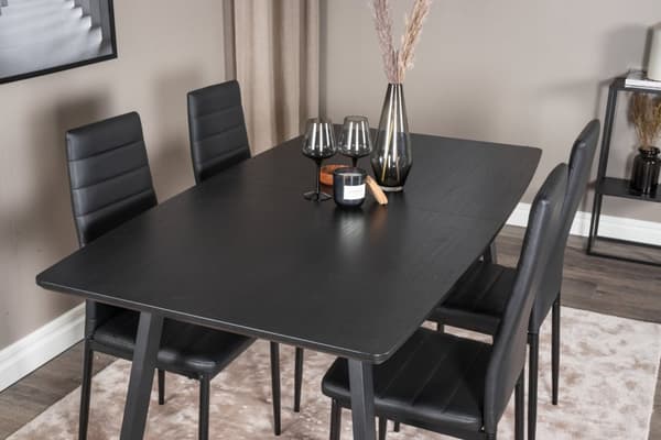 Matgrupp Inca med stolarna Slim