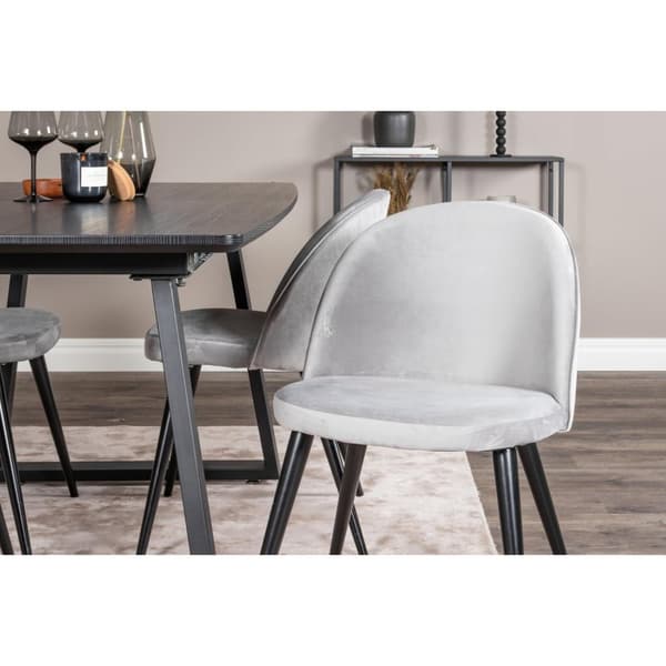 Matgrupp Inca med stolarna Velvet