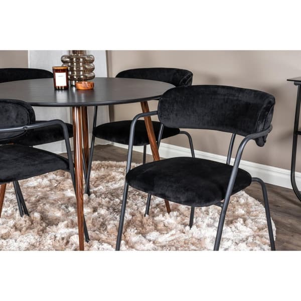 Matgrupp Plaza med stolarna Arrow