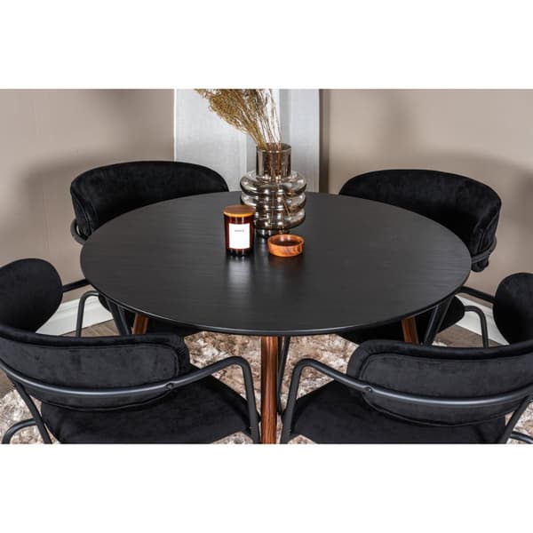 Matgrupp Plaza med stolarna Arrow