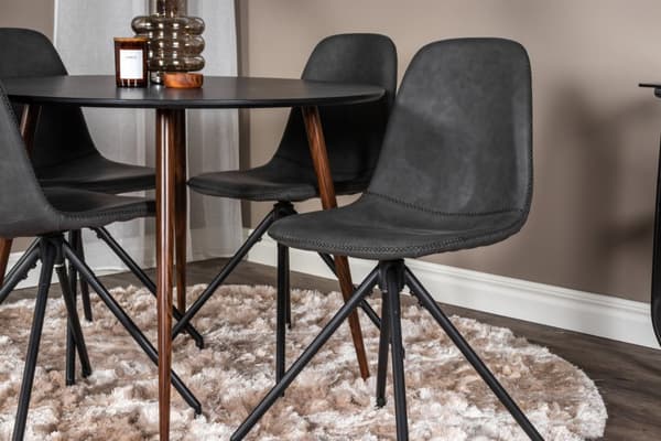 Matgrupp Plaza med stolarna Polar