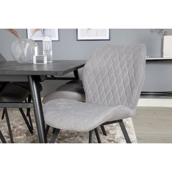Matgrupp Sleek med stolarna Gemma