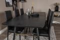 Miniatyrbild 4 av 6: Matgrupp Gold med stolarna Slim