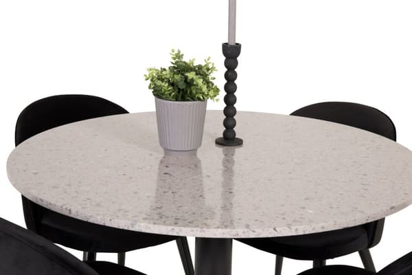 Matgrupp Razzia med stolarna Velvet
