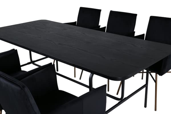 Matgrupp Uno med stolarna Petra