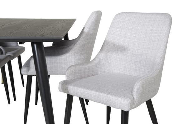 Matgrupp Dipp med stolarna Plaza
