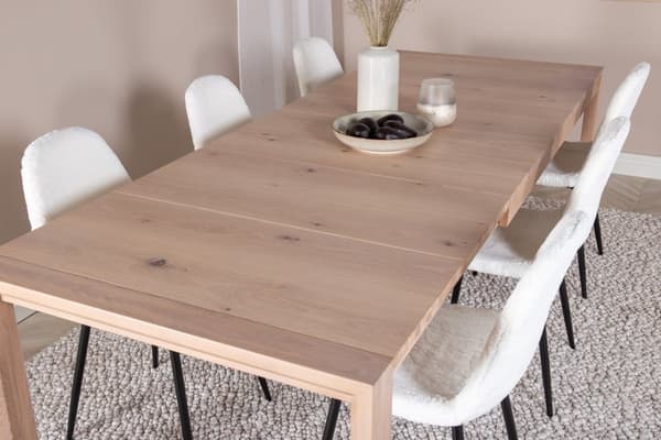Matgrupp Slider med stolarna Polar