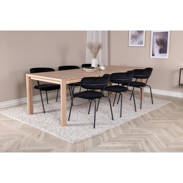 Matgrupp Slider med stolarna Arrow