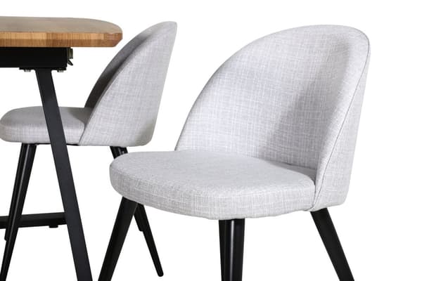 Matgrupp Inca med stolarna Velvet