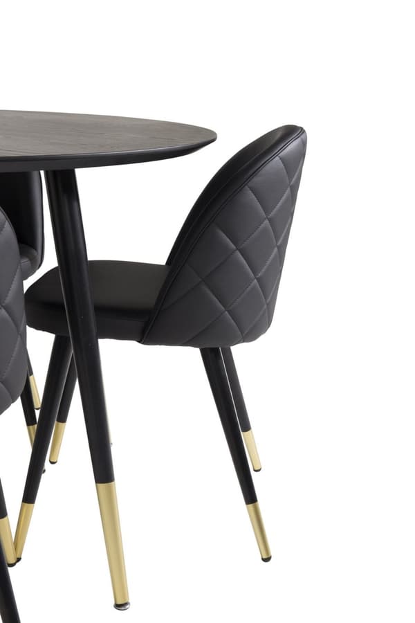 Matgrupp Dipp med stolarna Velvet