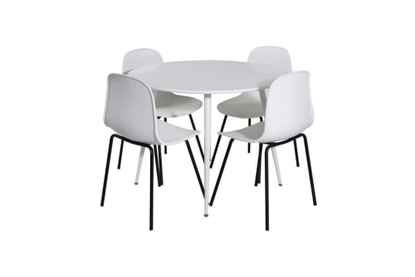 Matgrupp Plaza med stolarna Arctic