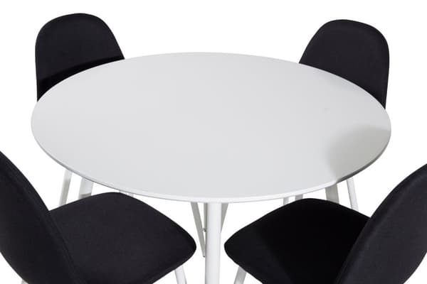 Matgrupp Plaza med stolarna Polar
