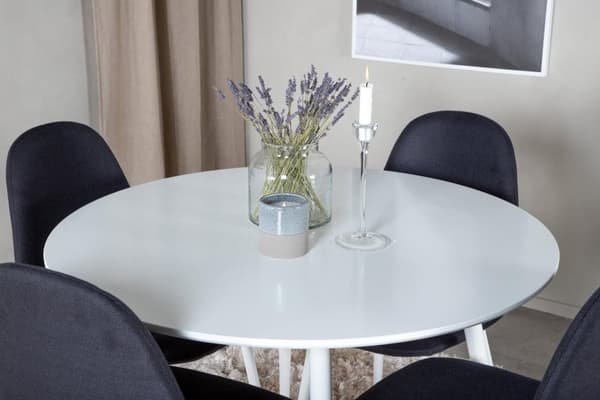 Matgrupp Plaza med stolarna Polar