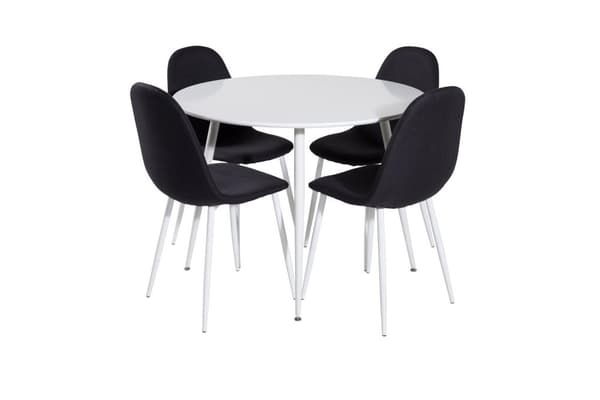 Matgrupp Plaza med stolarna Polar