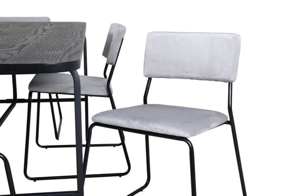 Matgrupp Uno med stolarna Kenth