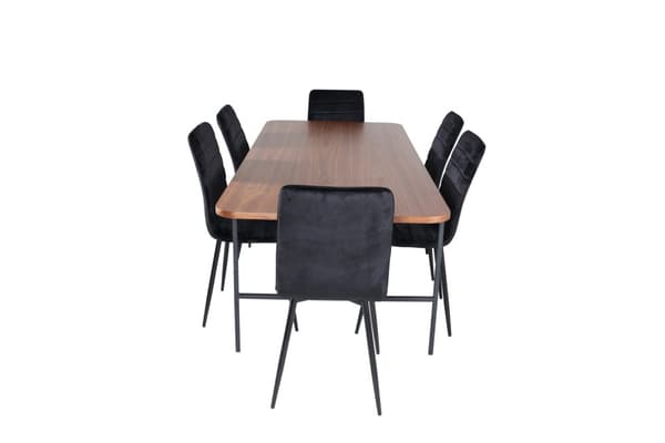 Uno Rektangulär Matgrupp