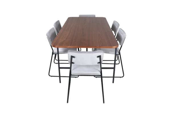 Matgrupp Uno med stolarna Kenth
