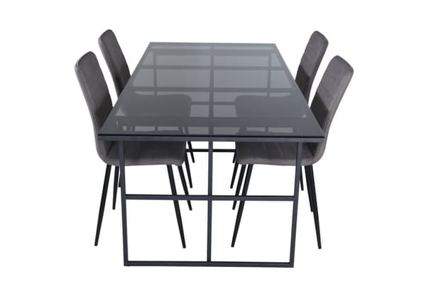 Leif Rektangulär Matgrupp