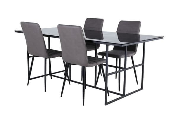 Leif Rektangulär Matgrupp