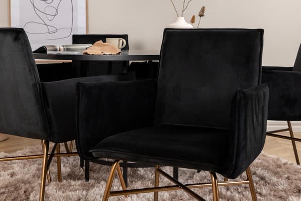 Matgrupp Copenhagen med stolarna Petra