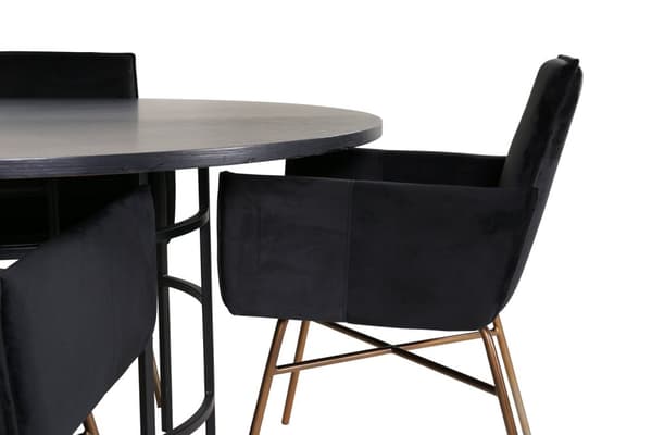 Matgrupp Copenhagen med stolarna Petra