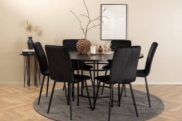 Matgrupp Copenhagen med stolarna Windu