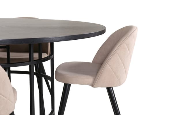 Matgrupp Copenhagen med stolarna Velvet