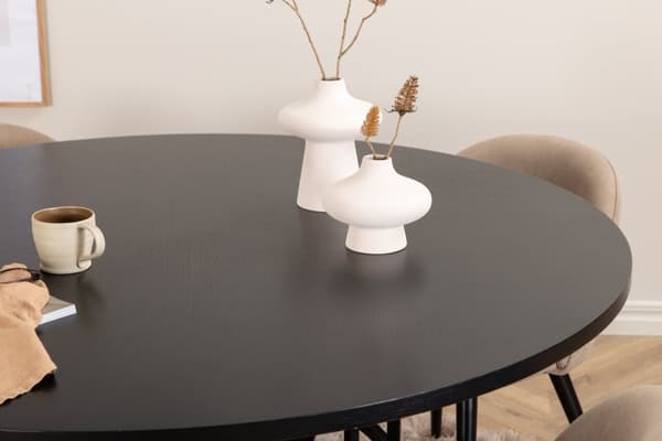 Matgrupp Copenhagen med stolarna Velvet