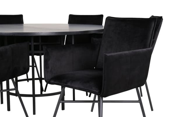 Matgrupp Copenhagen med stolarna Petra