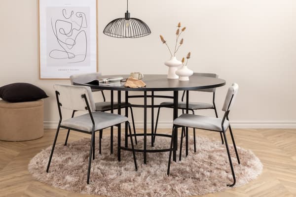 Matgrupp Copenhagen med stolarna Kenth