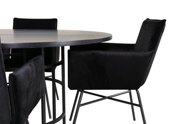 Matgrupp Copenhagen med stolarna Petra
