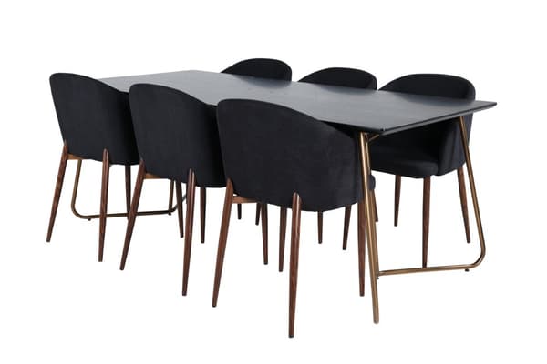 Petra Rektangulär Matgrupp