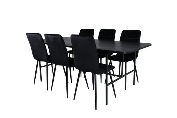 Matgrupp Uno med stolarna Windu