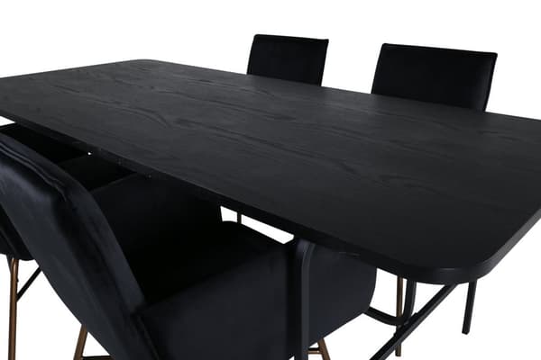 Matgrupp Uno med stolarna Petra