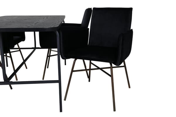 Matgrupp Uno med stolarna Petra