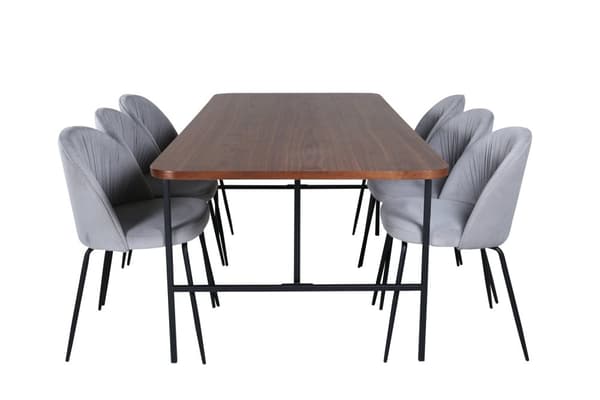 Uno Rektangulär Matgrupp