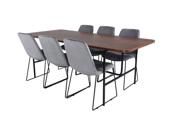 Uno Rektangulär Matgrupp