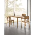 Miniatyrbilde 6 av 9: Barlow spisebord 80x120cm natur.
