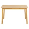 Miniatyrbilde 2 av 9: Barlow spisebord 80x120cm natur.