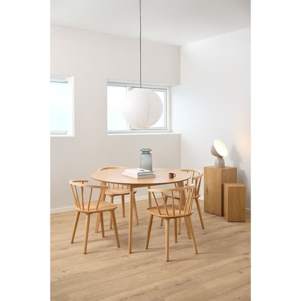 Roxby spisebord 120x120cm natur.