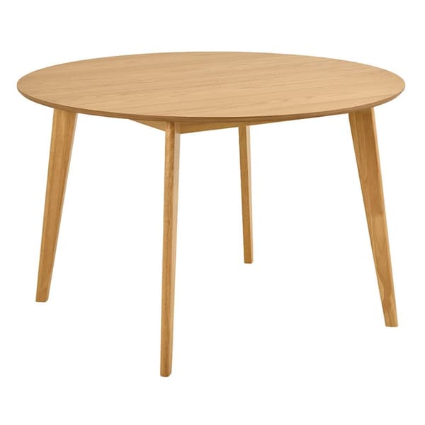 Roxby spisebord 120x120cm natur.