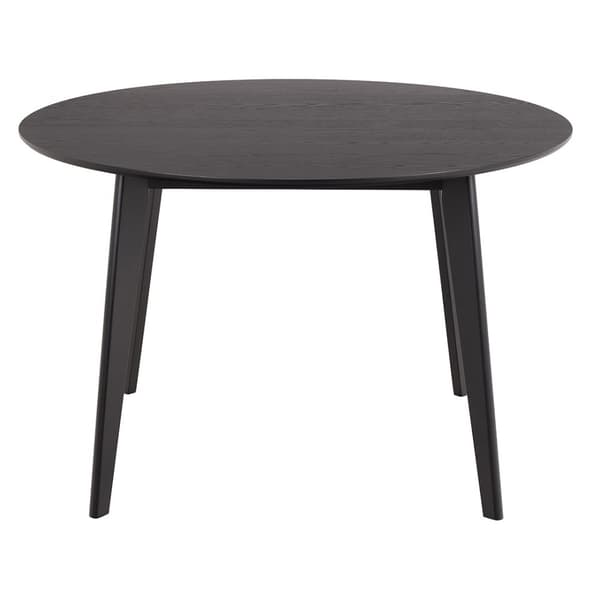 Roxby spisebord 120x120cm svart.