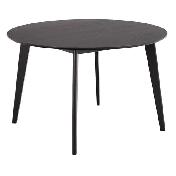 Roxby spisebord 120x120cm svart.