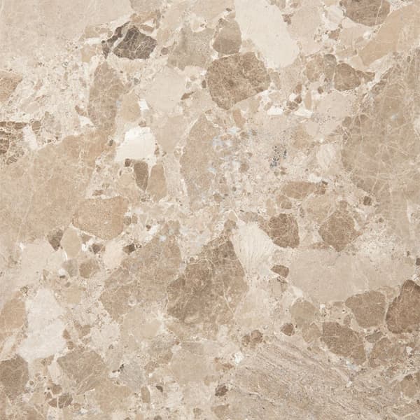 Naxos spisebord 130x130cm brun.