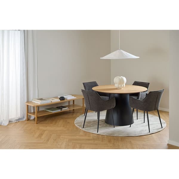 Soli spisebord 120x120cm natur.