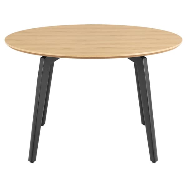 Cadiz spisebord 120x120cm natur.